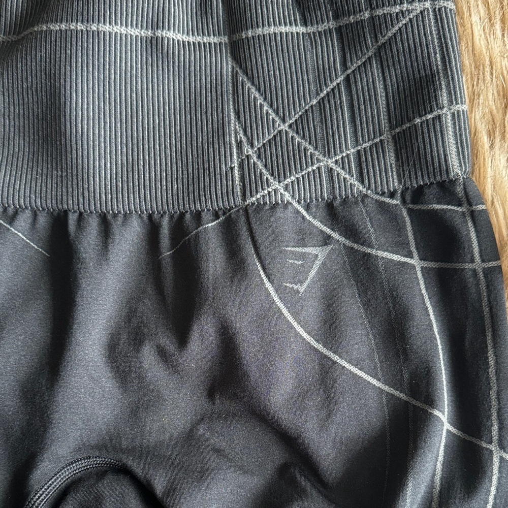 Gymshark Black Apex Seamless Leggings - Picture 3 of 5